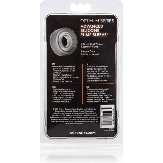 CALEXOTICS - RECAMBIO FUNDA PARA DESARROLLADOR SILICONA GRIS - immagine 3