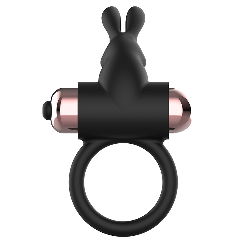 COQUETTE CHIC DESIRE - ANELLO DA CAZZO CON VIBRATORE NERO/ORO - immagine 4