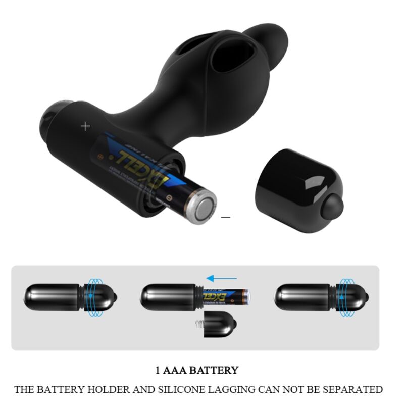 MR PLAY - PLUG ANALE IN SILICONE CON VIBRAZIONE - immagine 6