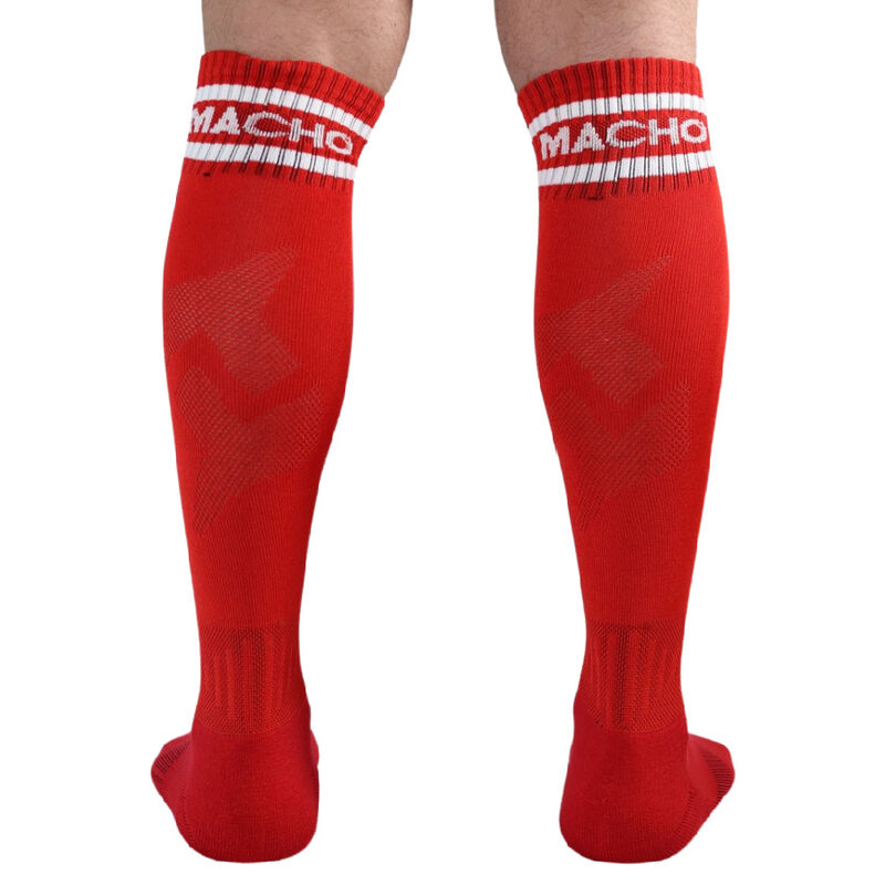 MACHO - CALCETINES LARGOS TALLA UNICA ROJO - immagine 2