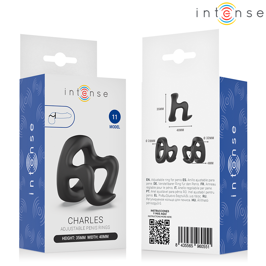 INTENSE - CHARLES ANILLO AJUSTABLE MODELO 11 - immagine 5
