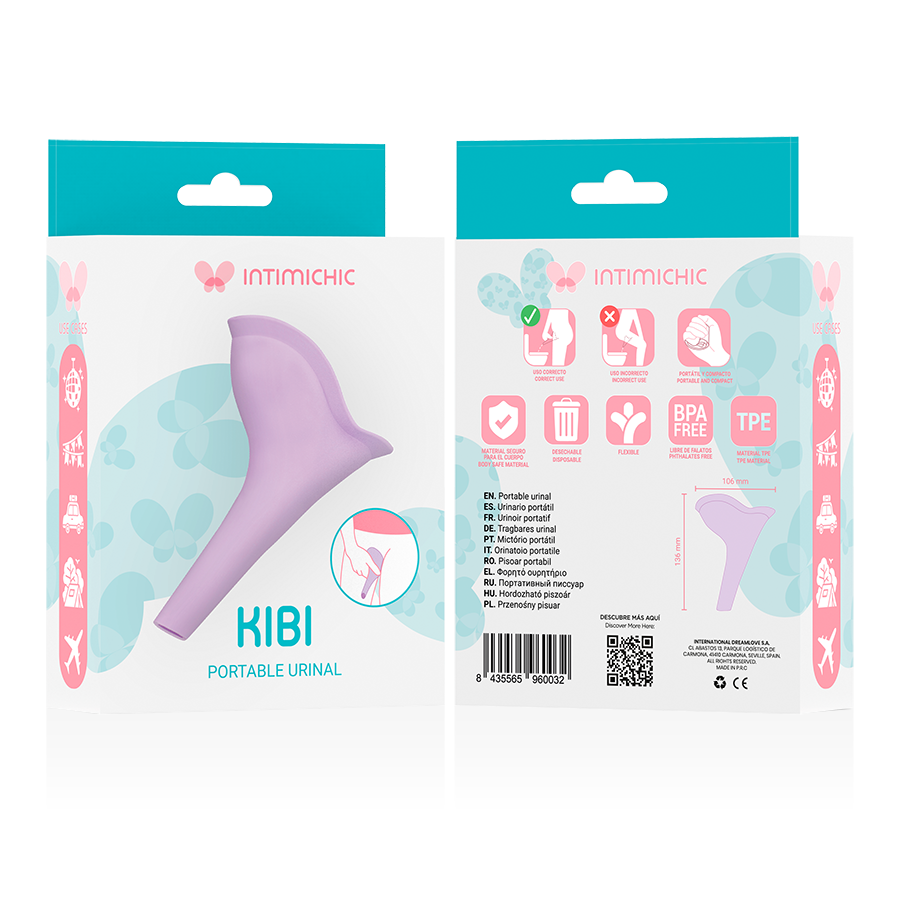 INTIMICHIC - KIBI URINARIO PORTÁTIL - immagine 7