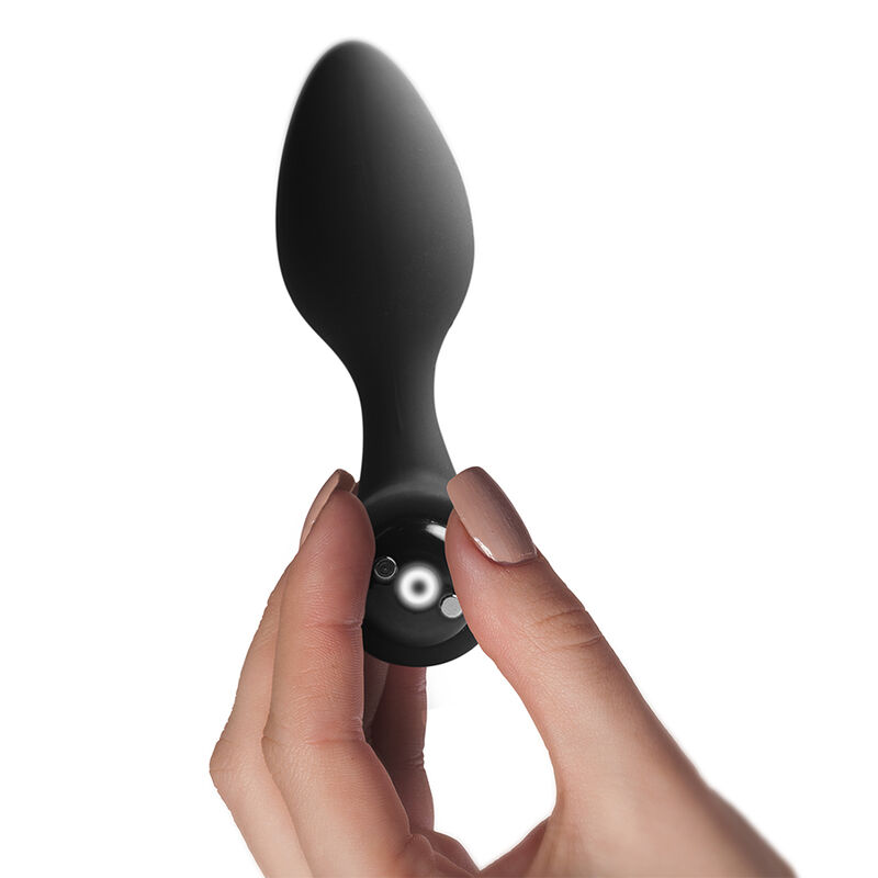 ROCKS-OFF - NOVA SOLARIS PLUG ANAL FINO RECARGABLE 16 FUNCIONES NEGRO - immagine 3