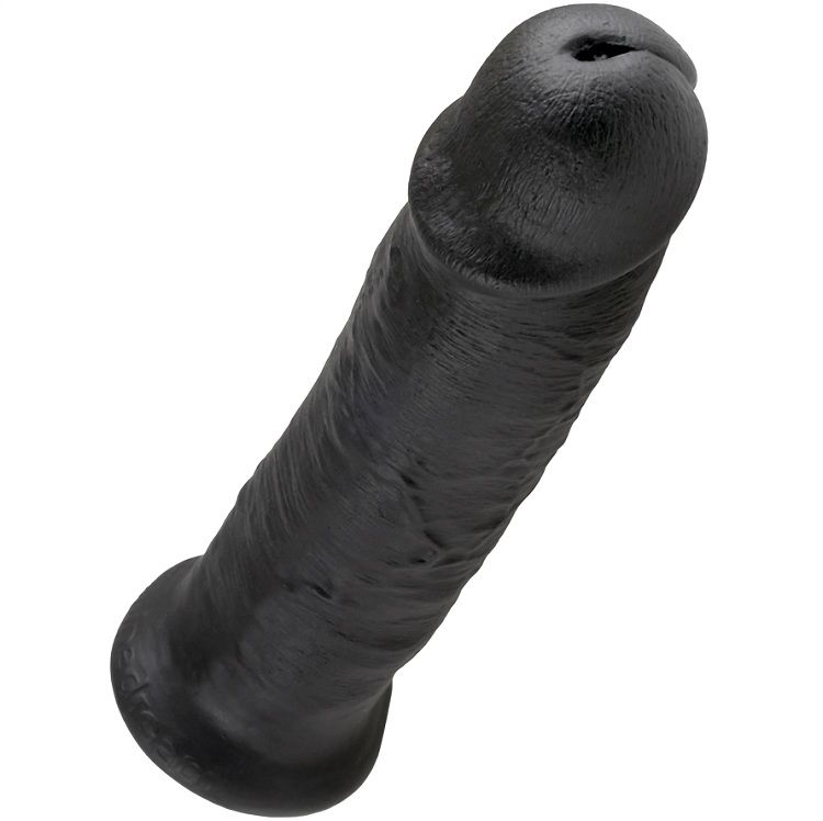 KING COCK - 10 PENE NEGRO 25 CM - immagine 2