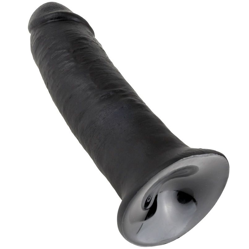 KING COCK - 10 PENE NEGRO 25 CM - immagine 3