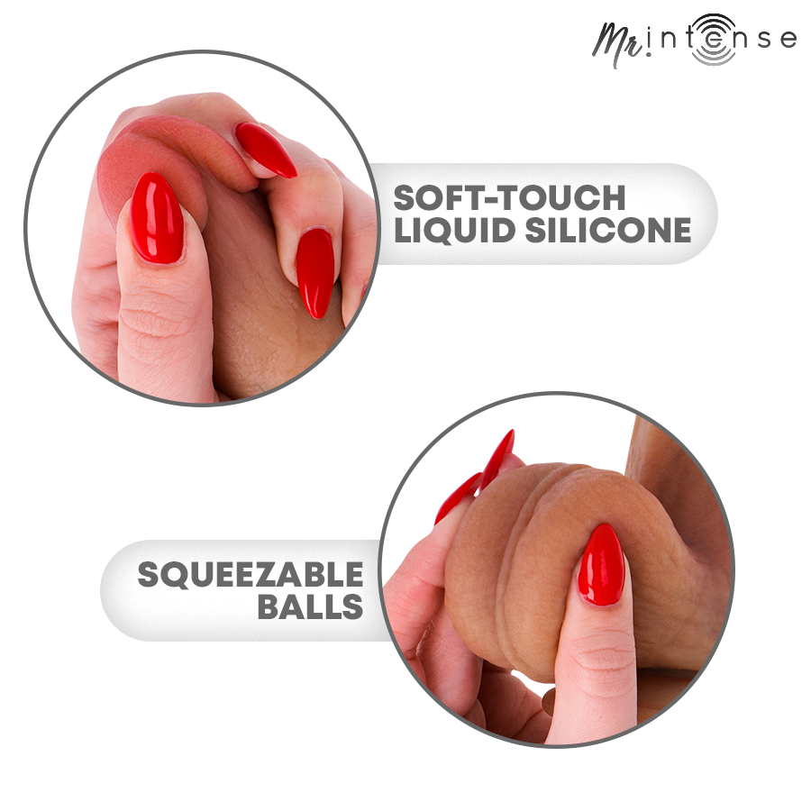 MR INTENSE - GARY M PENE IN SILICONE ULTRA-REALISTICO CON TESTICOLI 20 CM -Ø- 4,2 CM - immagine 8