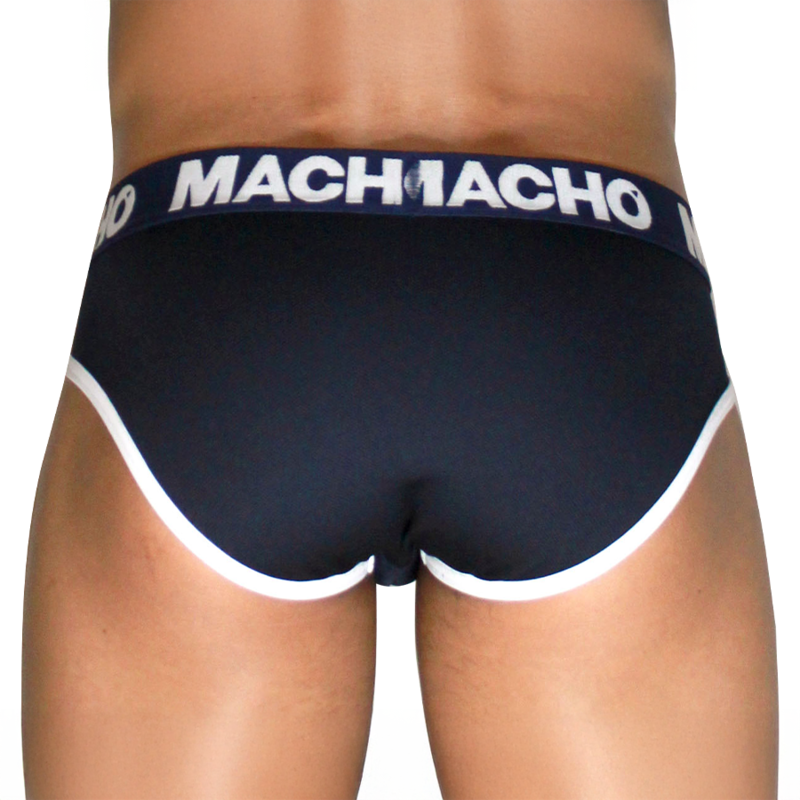MACHO - MCH008 Slip classico blu navy taglia M - immagine 3