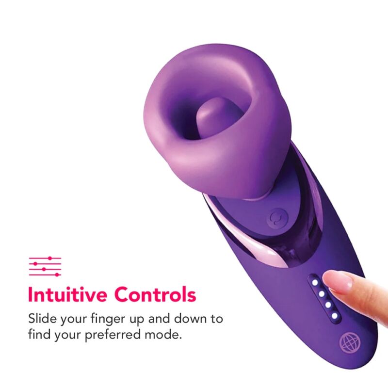 FANTASY FOR HER - VIBRATORE A SUCCHIA-PLEASURE VIOLA - immagine 6