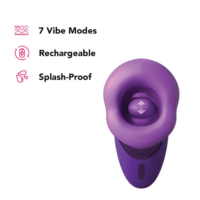 FANTASY FOR HER - VIBRATORE A SUCCHIA-PLEASURE VIOLA - immagine 7