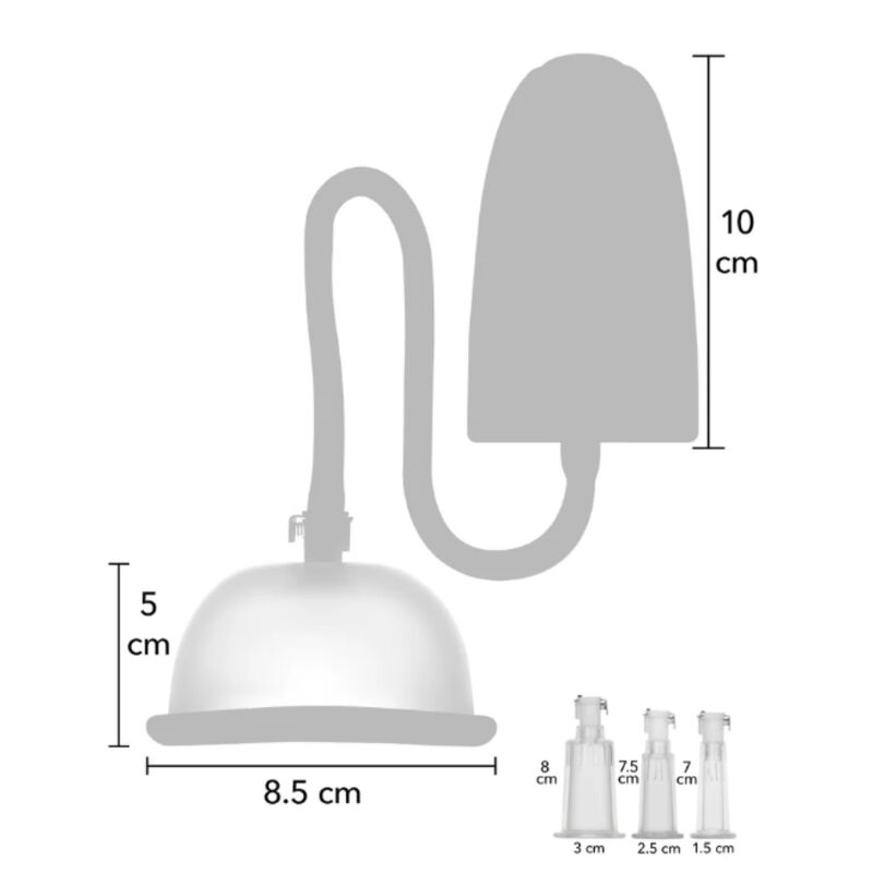 SHE.E.O - POMPA A VUOTO AUTOMATICA PER VAGINA E CLITORIDE NERA - immagine 3