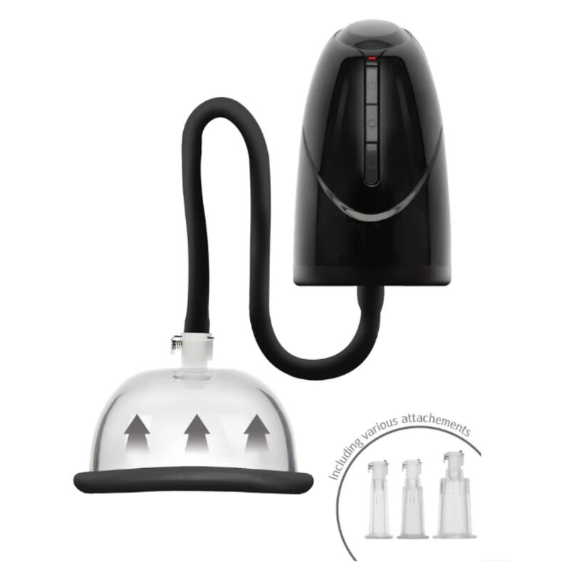 SHE.E.O - POMPA A VUOTO AUTOMATICA PER VAGINA E CLITORIDE NERA - immagine 4