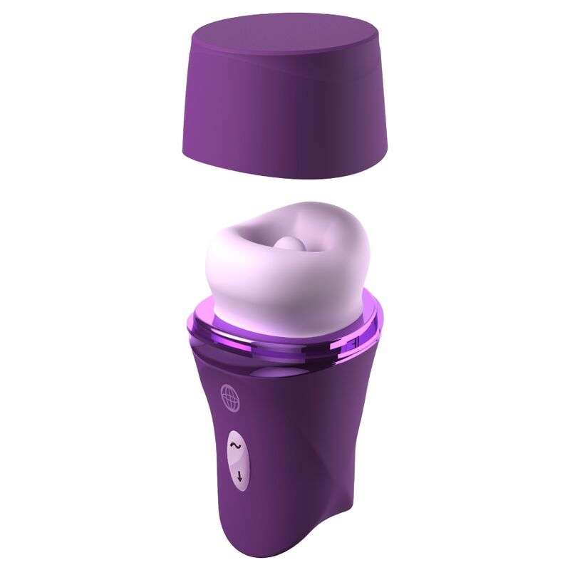FANTASY FOR HER - LUSH KISS PELUCHE VIOLA STIMOLATORE CLITORIDEO A SUZIONE E LECCHIO - immagine 2