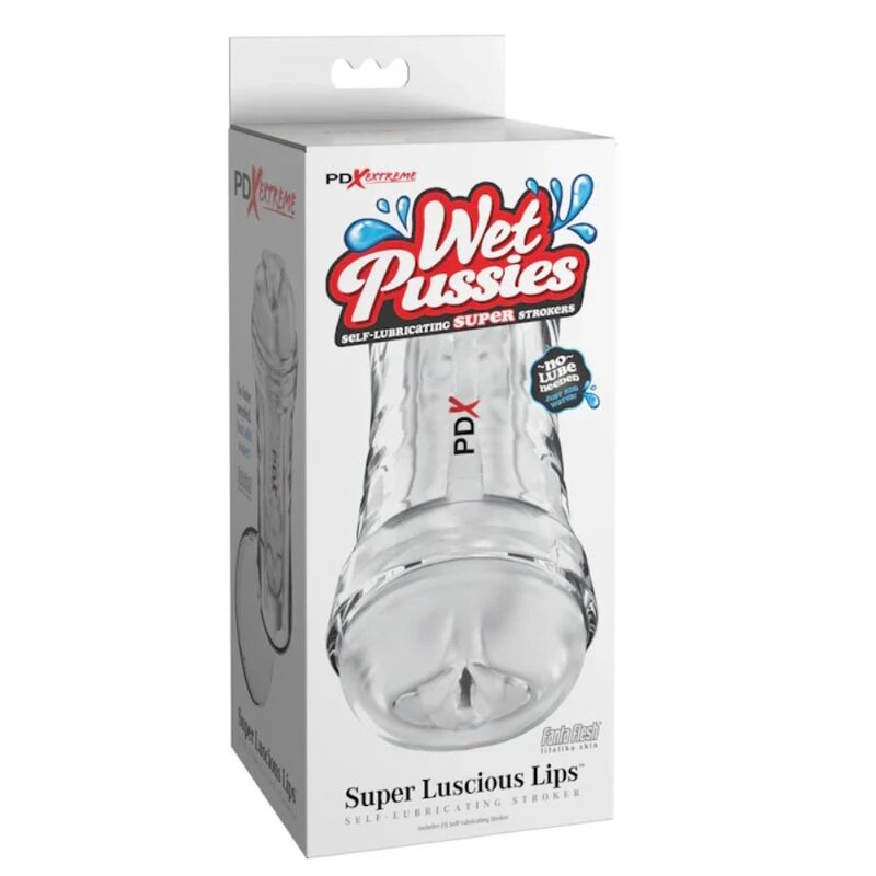 PDX EXTREME - PUSSIES BAGNATE LABBRA SUPER LUSSUOSE MASTURBATORE MASCHILE - immagine 4