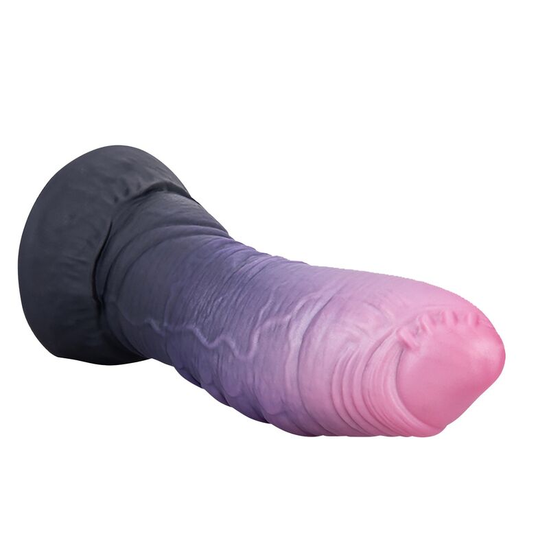 POWER MONSTERS - DREADFUL FIEND BICOLOR FANTASY SILICONE DILDO 24 CM Ø 6 CM - immagine 4