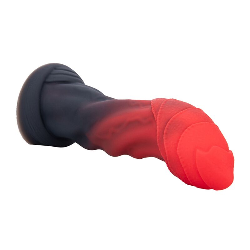POWER MONSTERS - DILDO IN SILICONE BIGOLIATH BICOLORE FANTASY 25 CM Ø 6 CM - immagine 6