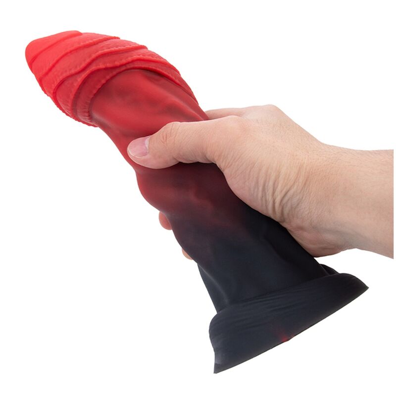 POWER MONSTERS - DILDO IN SILICONE BIGOLIATH BICOLORE FANTASY 25 CM Ø 6 CM - immagine 7